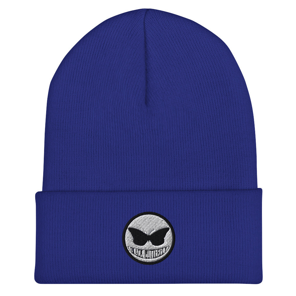 Smile Cuffed Beanie