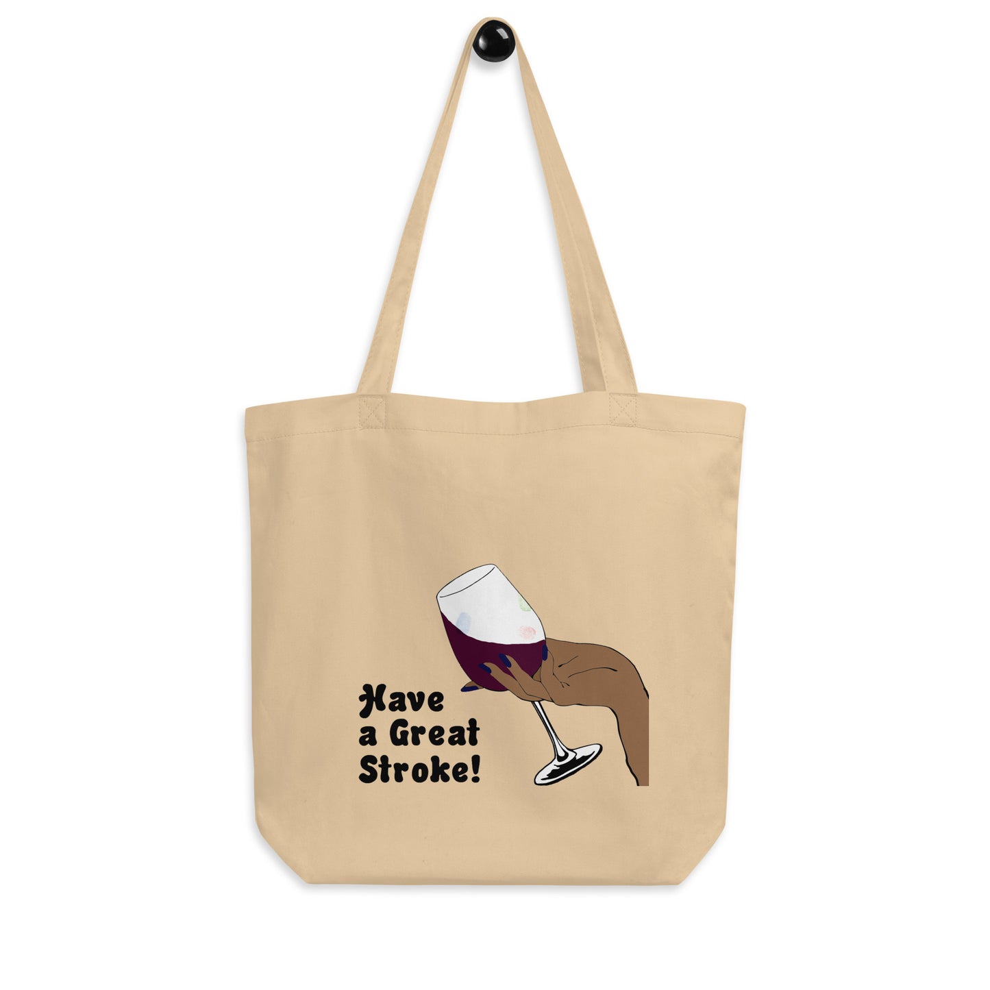 Sip & Stroke Tote Bag